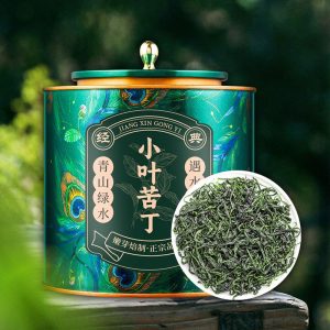 小叶苦丁茶叶春季新茶叶嫩芽青山绿水小叶苦丁茶礼盒装250g