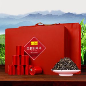 泰金湖2025送礼长辈领导梅占金骏眉红茶蜜香型特级桐木关茶叶高端礼盒装